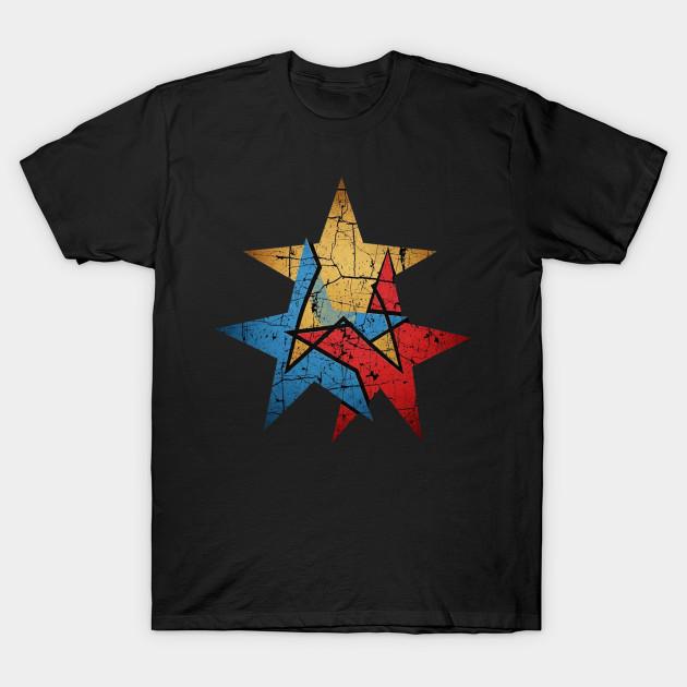 

Men Black Print T-shirt Star Trek Distressed No-Cut Transfer Paper Print Cotton Tshirt L чорний