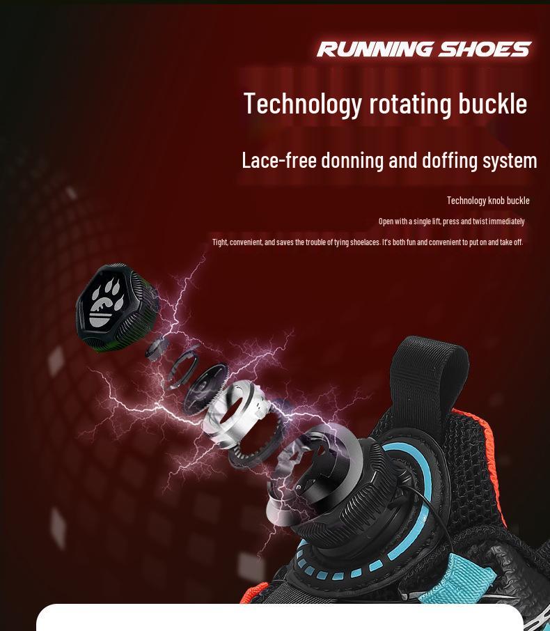 Kids' Lightweight Double Mesh Breathable Sneakers - Spring/Autumn 2025 Non-slip Soft Sole Running Shoes