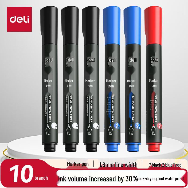 Deli Jumbo Permanent Marker Pen