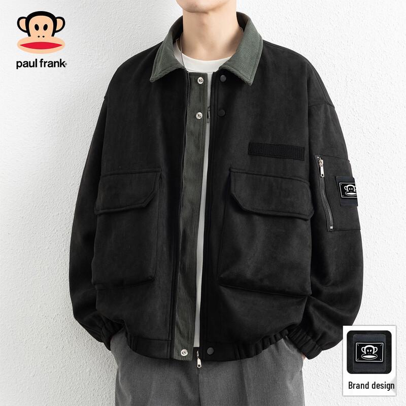 Paul Frank Men s Retro Casual Workwear Jacket 2XL