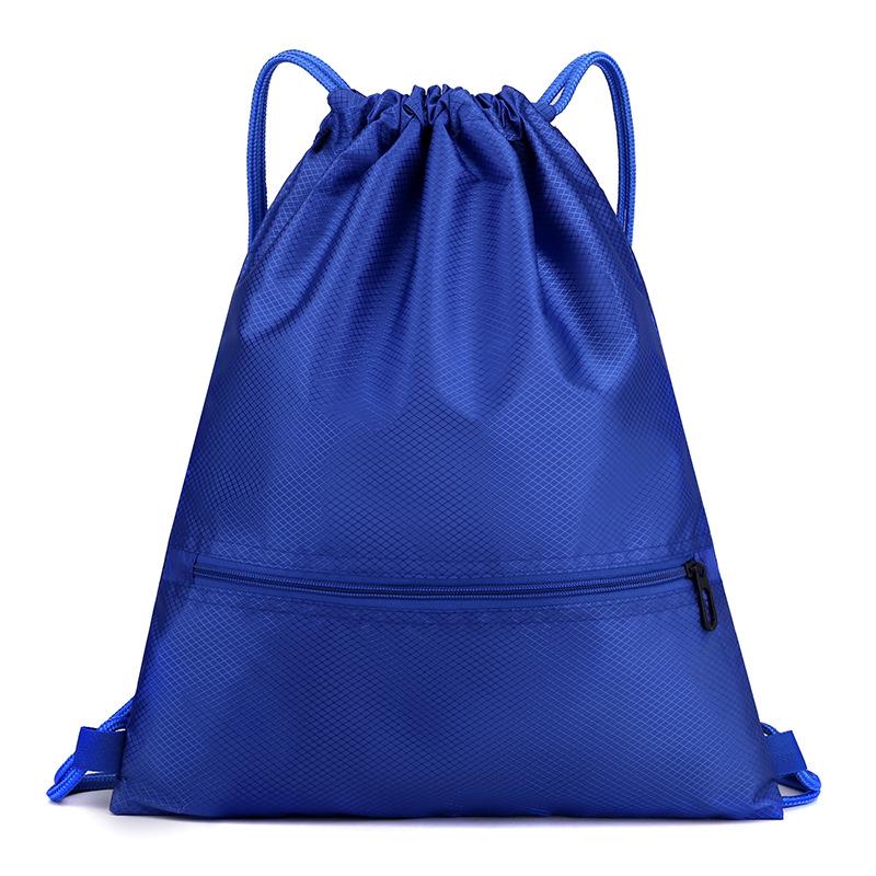 Unisex Waterproof Oxford Drawstring Sports Backpack for Basketball & Climbing