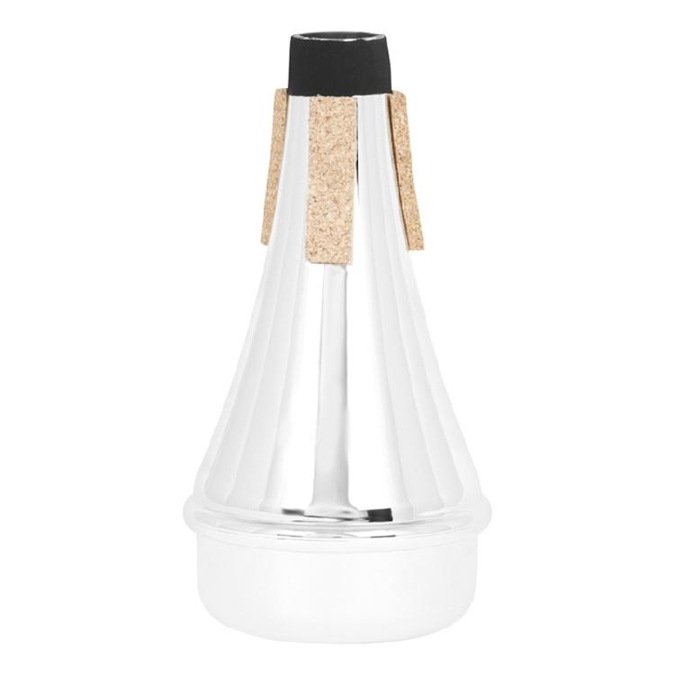 Practice Cup Mute Silencers Practice Trumpet Straight Mute for Trumpet Playing серебряный
