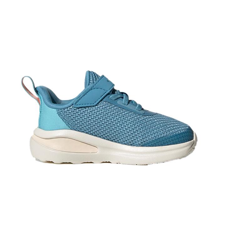 New Adidas Fortarun El I Cushioned Wear-Resistant Breathable Low-Top Toddler Shoes Blue Orange Infant And Toddler FY1464