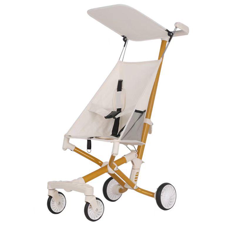 Compacte opvouwbare paraplu kinderwagen: Lichtgewicht, Reisvriendelijk en Klaar voor het Vliegtuig voor het Comfort van uw Baby.