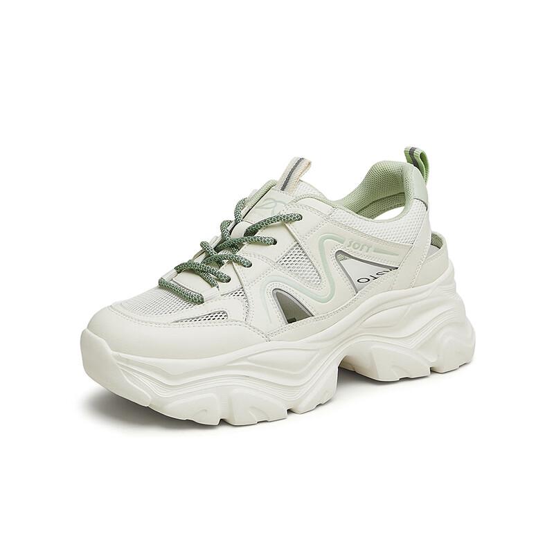 BASTO Women s Summer Fashion Casual Dad Sneakers 37