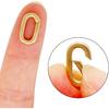 10PCS Jewelry Clasps Clasps for Jewelry Making, 18K Gold Oval Clasp, Necklace Clasps and Closures Spring Ring Clasp, Carabiner Charm Clasp for