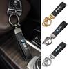 Top Quality Metal Keyring Leather Car Emblem Keychain Key Ring For BMW F12 F13 G11 G12 G08 E89 E86 F26 F16 F40 G30 F10 F20 F46 Rlzh86