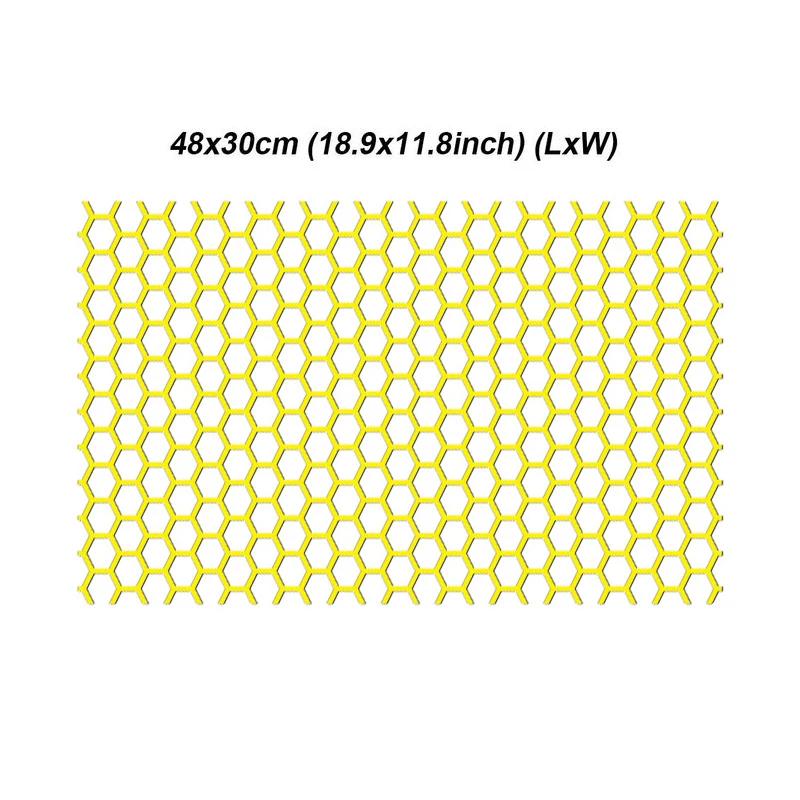 

1 шт. Наклейки на автомобиль в виде сот, полые крышки для фар, пленки для автомобильных фар, сетка, боковые щитки, наклейки для фар, наклейки для задних фонарей, наклейка для скутера 48x30CM