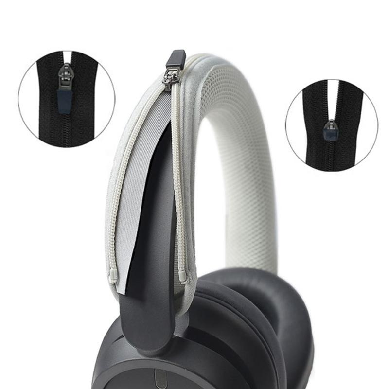 Atmungsaktive Stirnbandabdeckung für WH CH720N Kopfhörer Kopfbügelhülle Verschleiß verhindern Trageerlebnis verbessern