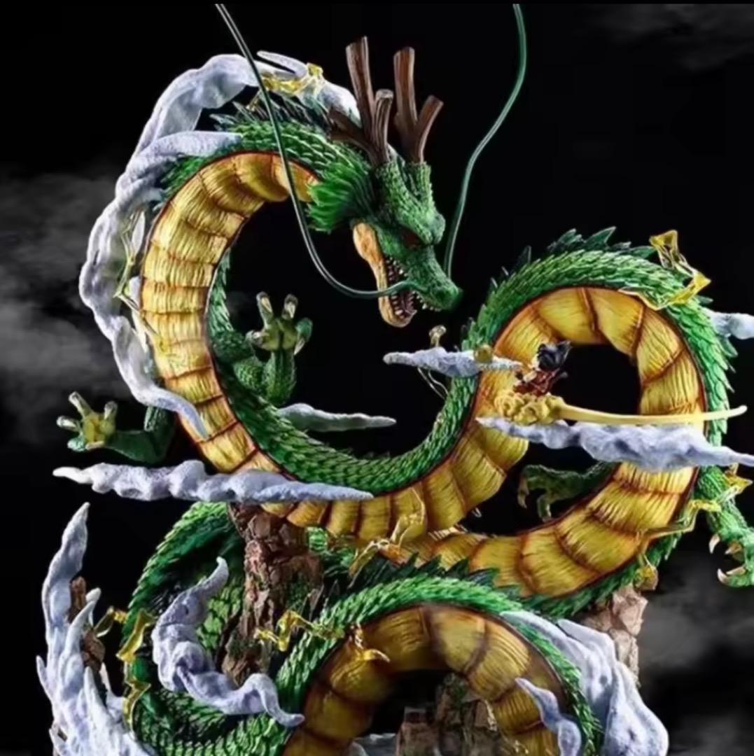 

[USED] Dragon Ball Goku Figure Childhood Shenron Four-Star Ball