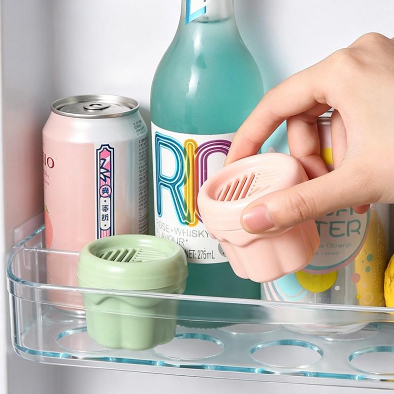 Kühlschrank-Deodorierer, Aktivkohle-Kühlschrank-Deodorierer, Deodorierender und geruchsentfernender Reiniger, Kühlschrank-Geruchsentferner-Box