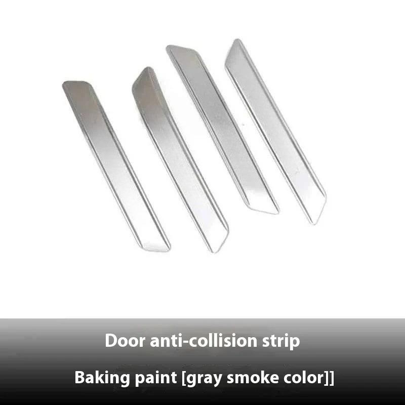 

For BYD Song Plus DMI EV Seal U Sealion 6 Car Door Bumper Guard Anti-Collision Protective Strip Sticker EV Car accessories Song Plus Gray smoke