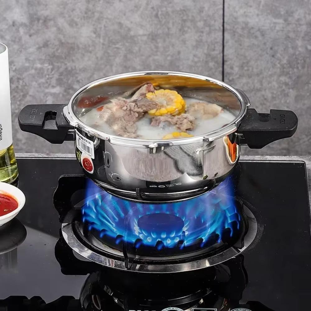 304 Stainless Steel Mini Pressure Pot Thickened Soup Pot Multipurpose Pressure Cooker  Porridge
