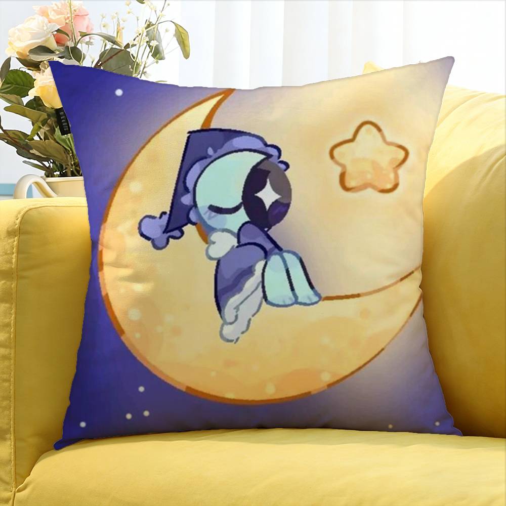 game character Astro  Various Sizes Square Pillow Case For Car Home Bedchamber Decor