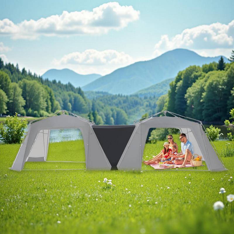 Outdoor Canopy Tent Easy To Install Portable Canopy Easy Beach Tent For Backyard Deck Garden Patio Beach Party Wedding BBQ