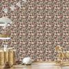 Beige and brown military camouflage wallpaper for living room and bedroom 50x1000