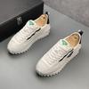 2025 Sneakers Uomo Casual Tela Traspirante Rialzo Interno Scarpe Piattaforma Tendenza Street Cool Colori Misti Scarpa da Skateboard