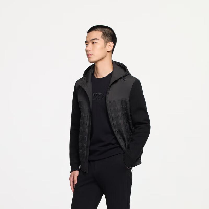 

K-Boxing Мужская куртка с капюшоном и вставками, с легким утеплителем M