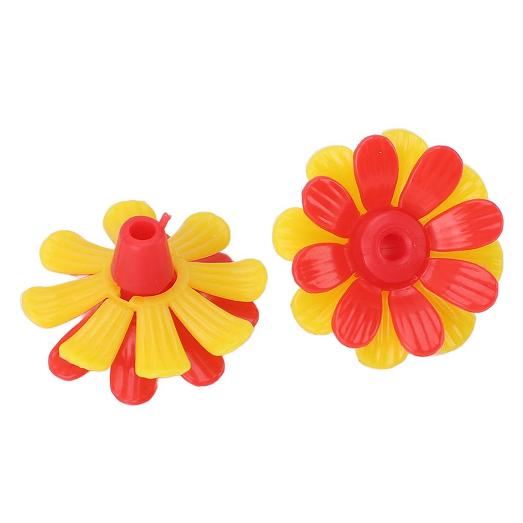 30PCS   Feeders Replacement Flowers Brightly Colored Bird Feeder Feeding Ports Parts Easy to Clean