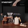 STAR-STARTins Pour Over Coffee Set with Wood Stand
