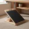 Wooden Calf Stretcher Foldable Incline Board Anti-slip Surface Exercise Wedge