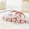 Neues 5 Yards Jacquardband 12-18 mm Breite Erdbeermuster Stickband DIY Handgemachtes Verpackungsband Geschenkpapier
