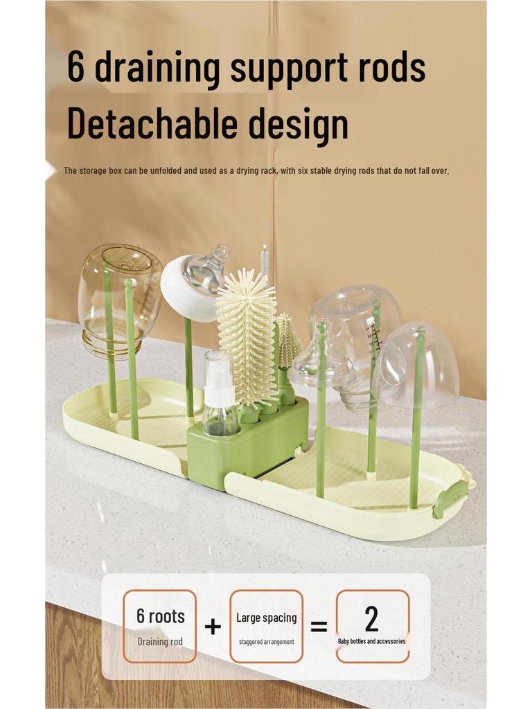 Wow Love Portable Baby Bottle Brush Set for Travel