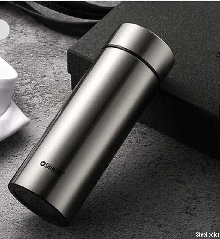 SHIMIZU Double-Wall Stainless Steel Insulated Bottle