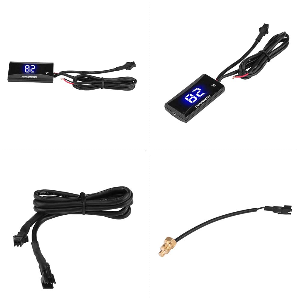 Universal Motorcycle Digital Motorcycle DC Display Range 0-120 Celsius Temperature