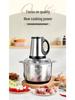 High-Power Stainless Steel Electric Meat Grinder & Multi-functional Commercial Blender for Home Use