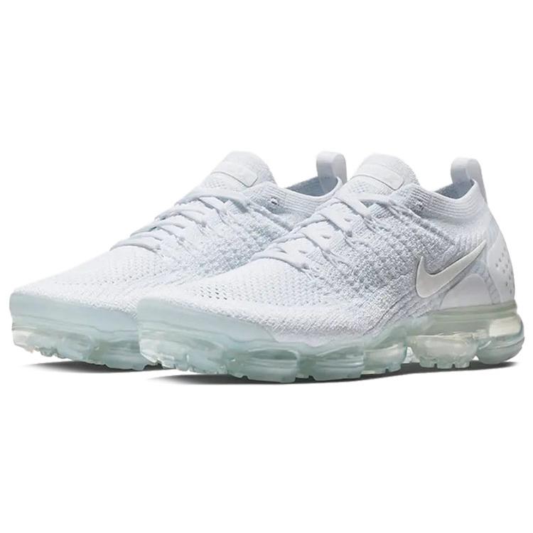 New Nike Air VaporMax Flyknit 2 White Pure Platinum 942842-100
