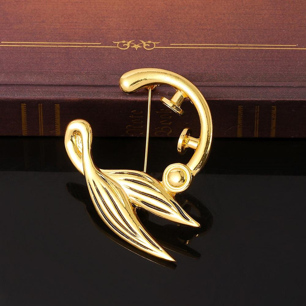 Anime Violet Evergarden Brož Slitina Odznak Cosplay Zlaté odznaky Brož Rekvizita Kostýmní doplňky Fanoušci Dárky