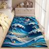 Dreamy ocean night sky carpet Yoga living room room decor children's crawling mat doormat area rug games mat