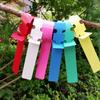 100PC Plastic Tree Tags-Adjustable Waterproof Wrap Around Hanging Labels,Reusable Plant Tags with Writing Surface,Durable Garden