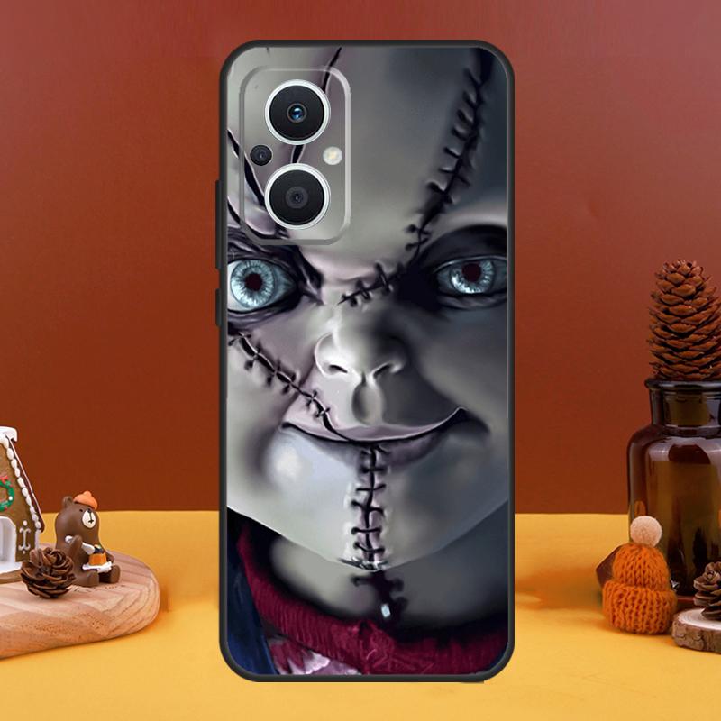 Chucky Doll Horror Movie Case For OPPO Reno 5 Lite 4 6 7 8 10 Pro 11 F 4Z 5Z 8T OPPO Find X2 X3 Lite X5 X6 Pro Cover