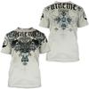 Retro and Old 3D Digital Printing Men's Loose Casual Short-sleeved Crew Neck T-shirt