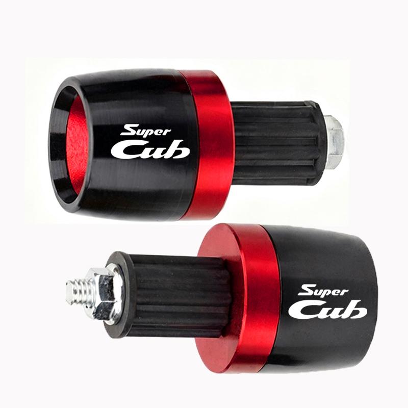 Motorcycle metal accessories handlebar plug handle shock absorber device For Honda Super CUB C70 90 110 C125 CT125 Accessories