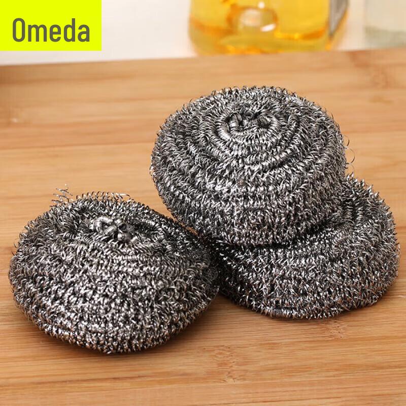 

Oumeida Large Stainless Steel Scourer Balls 20-Pack