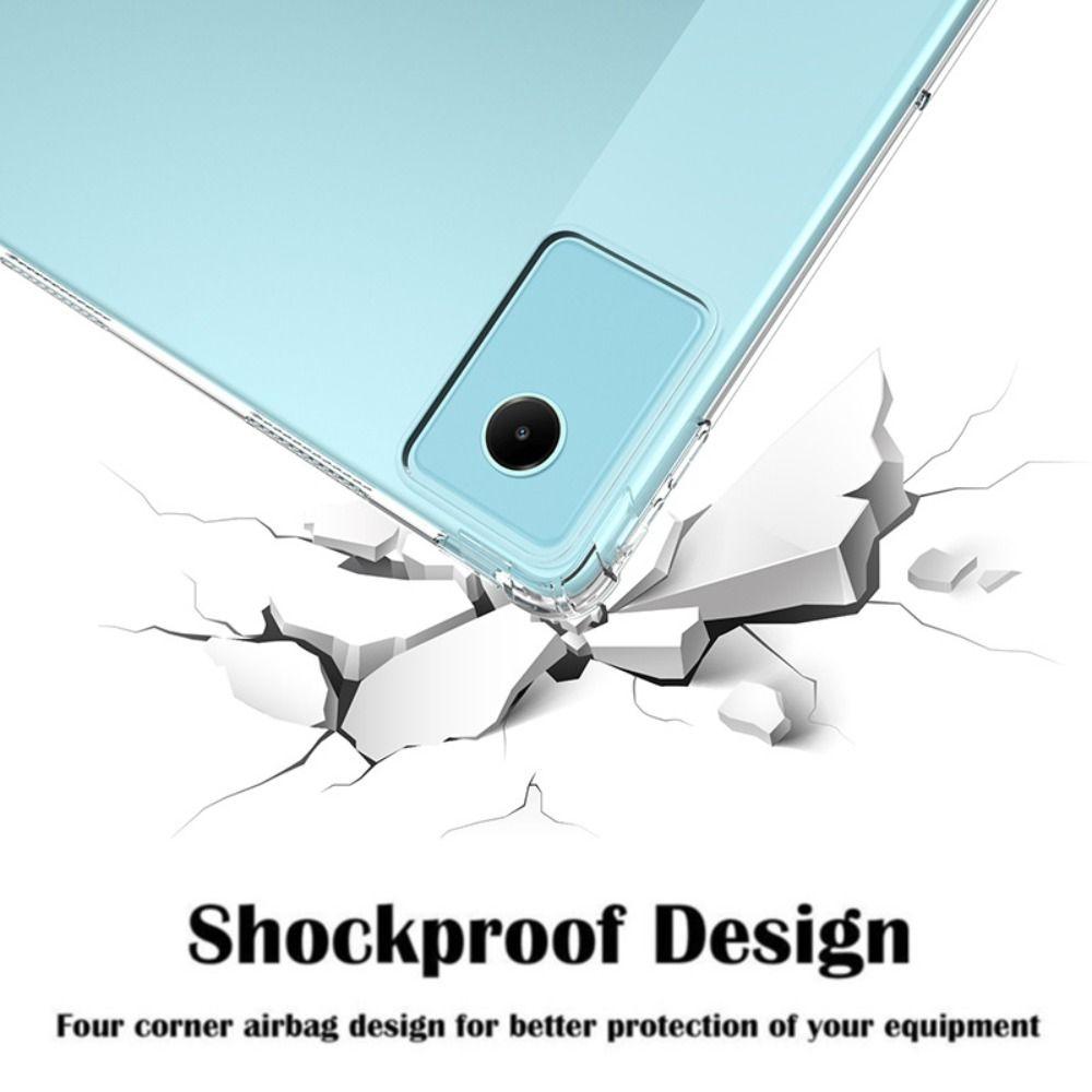 New TPU Tablet Case Transparent Shockproof TB365FC Tablet Cover Soft Ultra-thin Back Cover