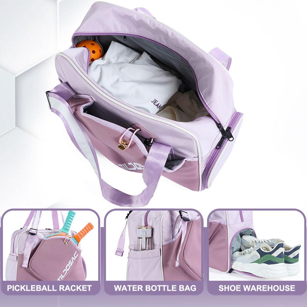 Carry Bag for Pickleball, Tennis, Fitness Rackets