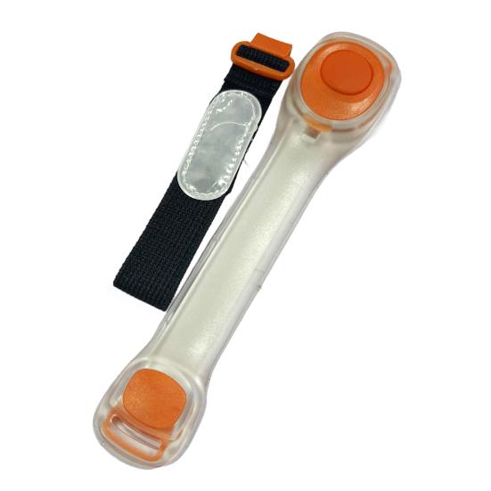 LED Light Up Armband High Visibility Outdoor Sports Flashing Luminous Safety Band Adjustable