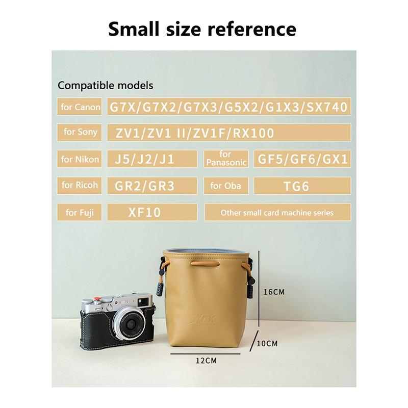 Camera Bag For Canon Nikon Sony Fuji Pentax Travel Lens Bag Waterproof Camera Bag Protective For Dslr Iphone 15 Airpod Pro Pouch