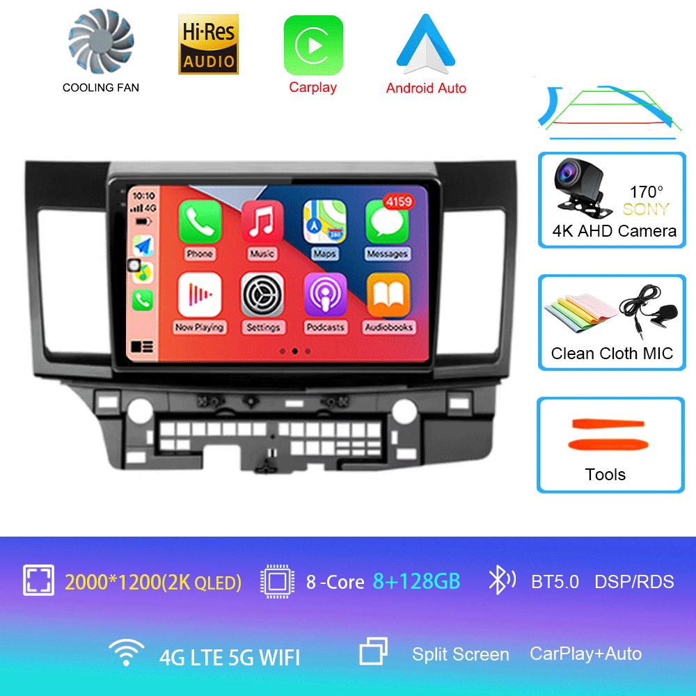 Android 14 Car Radio  For Mitsubishi Lancer 10 CY 2007 - 2012 Multimedia Video Player Navigation stereo GPS No 2din 2 din dvd