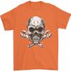 Spanner Skull Mechanic Biker Mens T-Shirt 100% Cotton