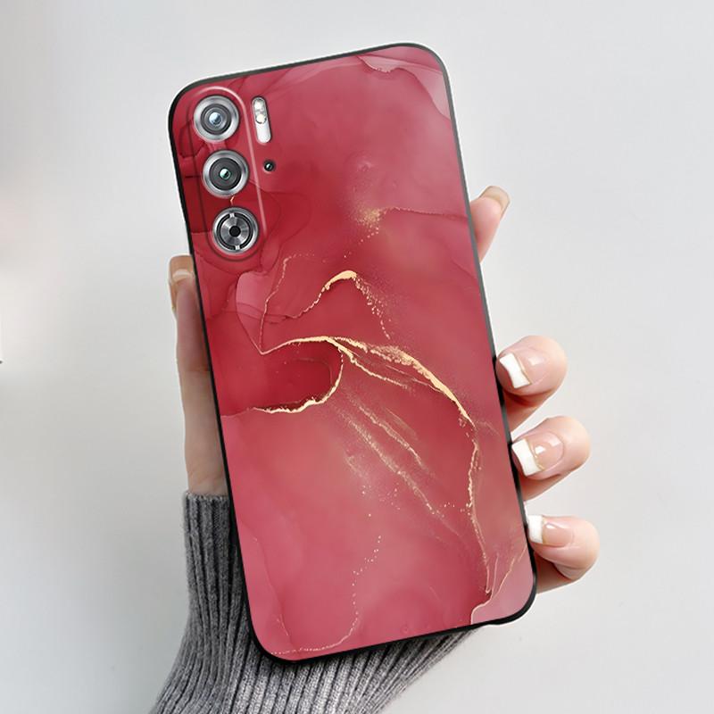 Phone Case For ZTE Nubia Red Magic Redmagic 9 9S Pro Plus 5G Case Cute Love Rabbit Protective Black matte TPU Soft Cover Casing