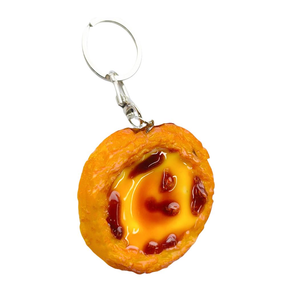 Realistic Food Keychain Cane Design Keyrings with Eye Catching Details Durable Alloy Material Perfect For All Ages