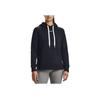 Under Armour Small Logo Fleece Hoodie Women Tops Black 1356317-001