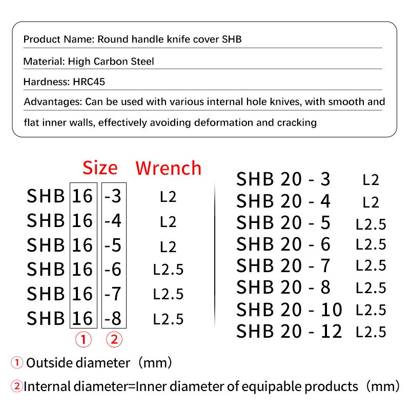 Boring Tool Bar SHB12 SHB16 SHB20 SHB25 3 4 5 6 7 8 10 12 14 16 mm Lathe Cutter Sleeve Round shank CNC Cutting Holder