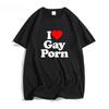 I Like The Gay-themed Cotton T-shirt with Prints. It's Suitable for Both Men and Women for Summer, Casual Wear, and Street St...