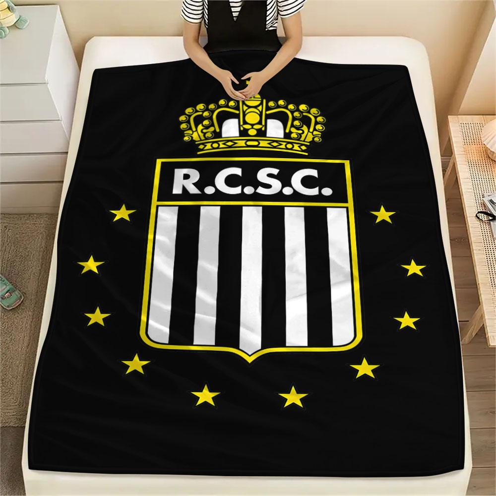 1PC R. Charleroi S.C Patterned Flannel Blanket Suitable For All Seasons for Home Decor Warmth and Comfort Gifts Holiday Present
